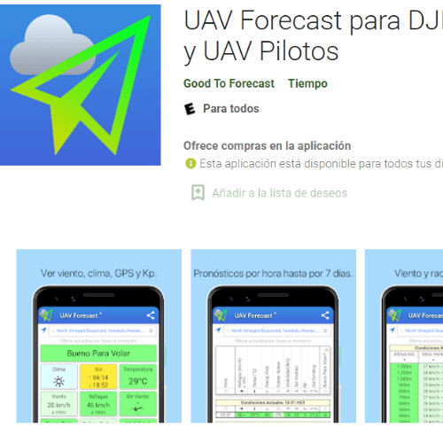 uav-forecast-mejores-app-drones-2022