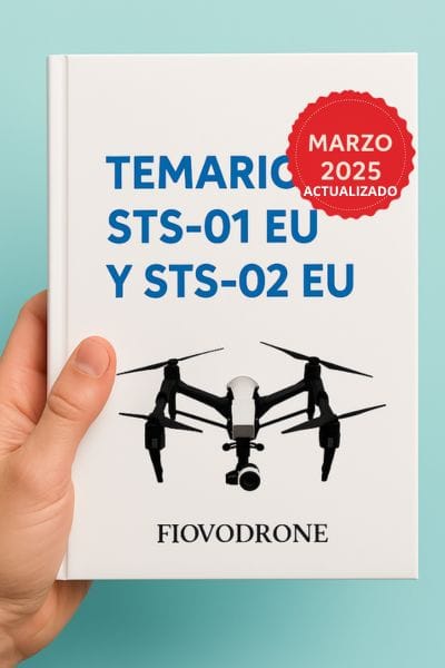 temario sts 01 eu y sts 02 eu para ser piloto de dron profesional